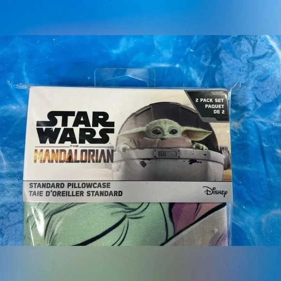 Star Wars - The Mandalorian / Baby Yoda / Grogu -  Pillowcases - BNIB 💫 - Picture 5 of 8